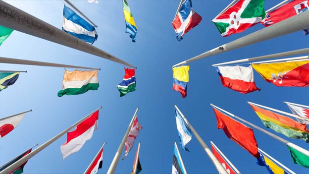 flags of different countries